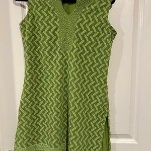 AYA WOMEN EMBROIDERED DRESS WOMEN SIZE L